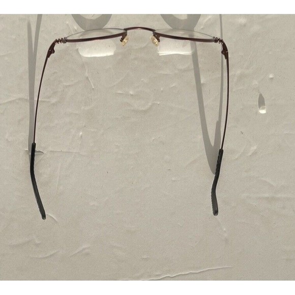 Adidas Austria Brown Round Rim Flex Eyeglasses Frame Only A937 740 6057 4219 130 - Picture 3 of 6